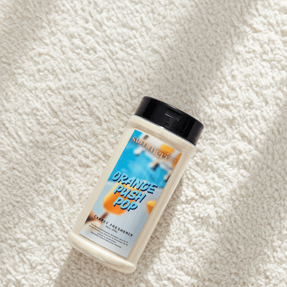 Orange Push Pop Carpet Freshener