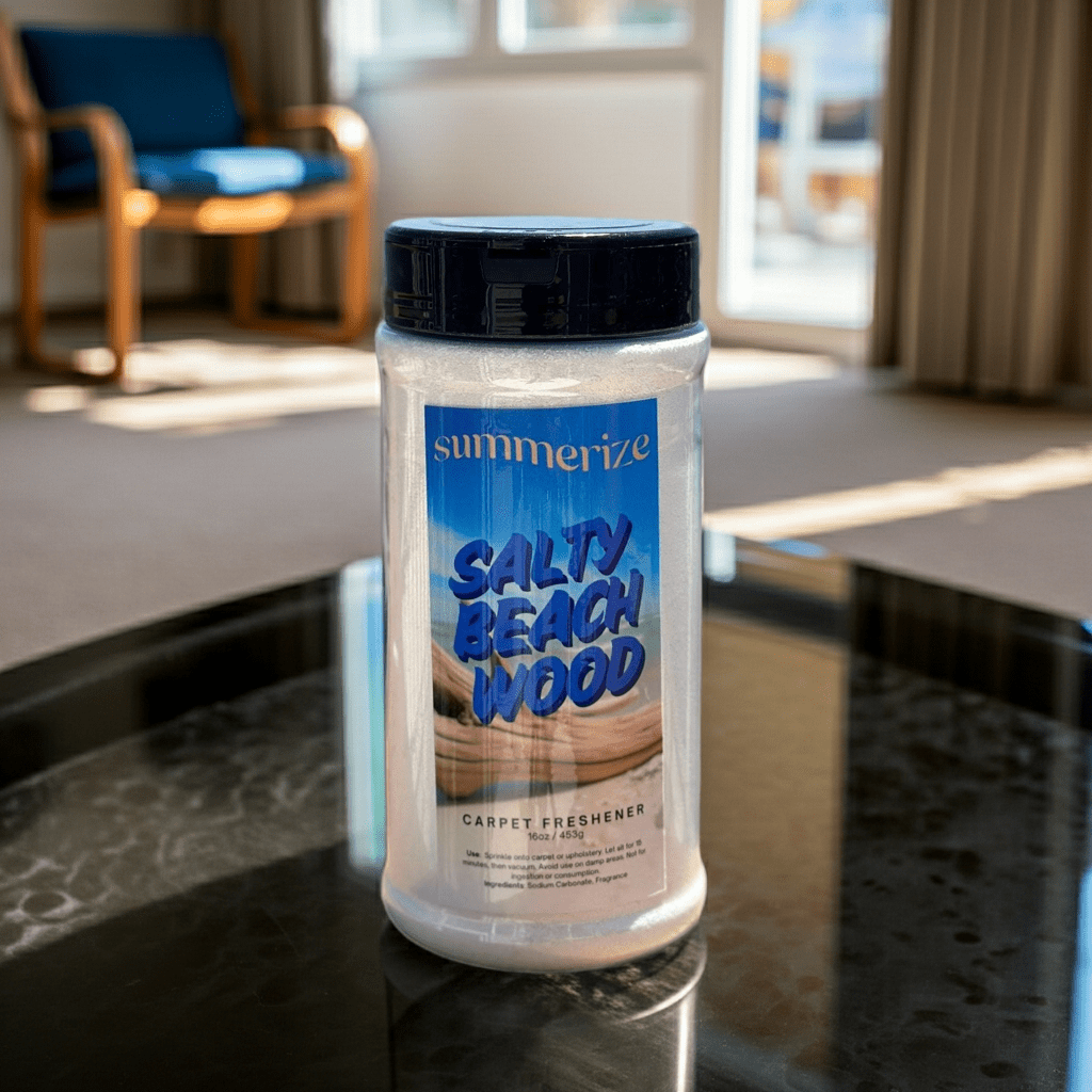 Salty Beach Wood Carpet Freshener