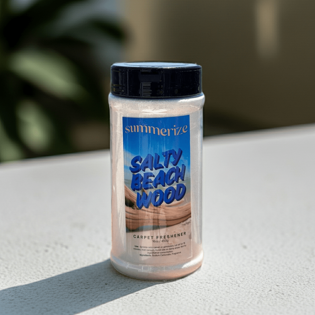 Salty Beach Wood Carpet Freshener
