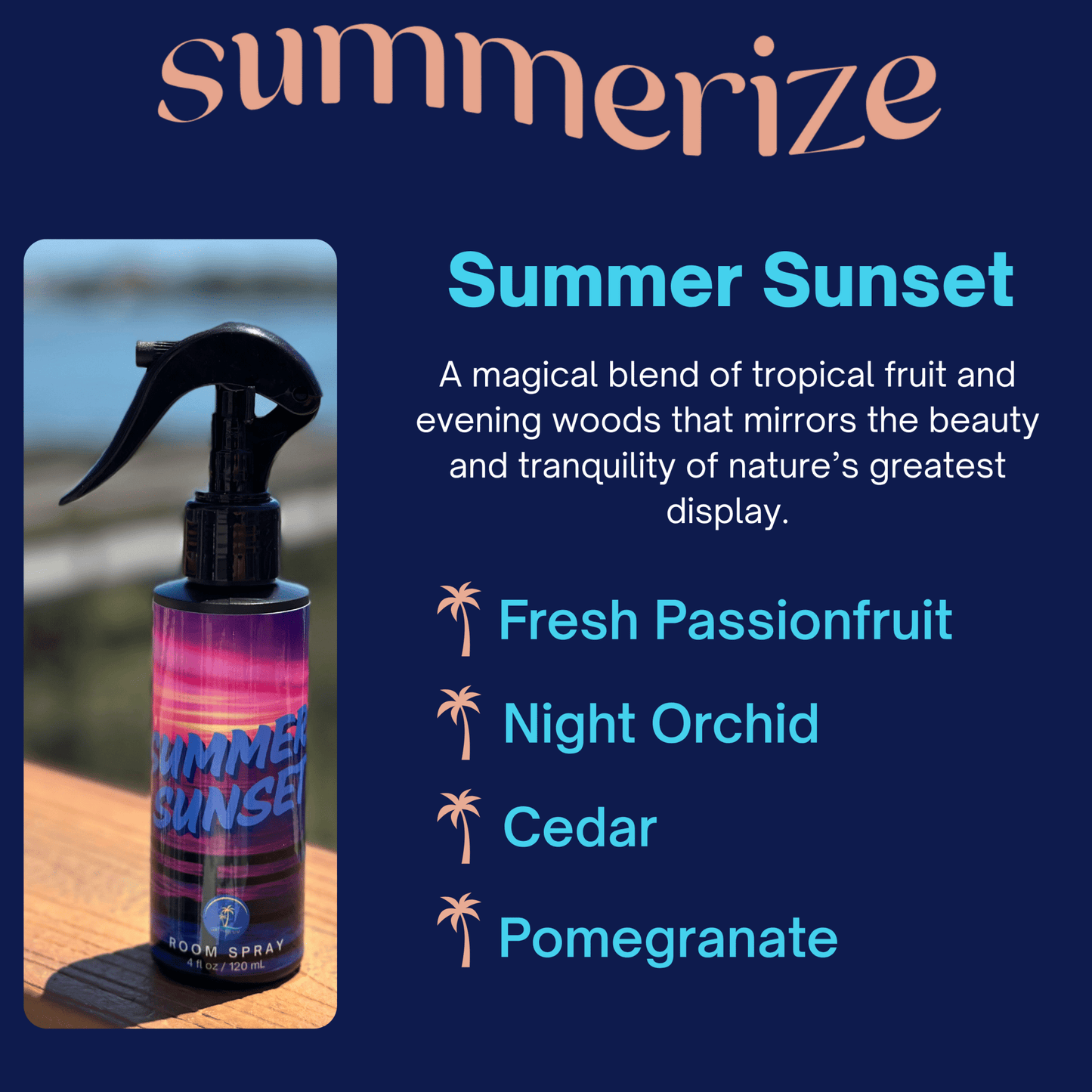 Summer Sunset Room Spray